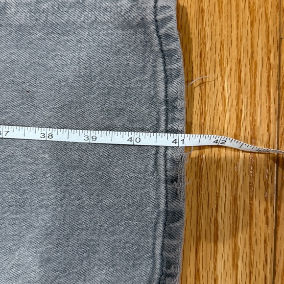 H&M WIDE LEG/HIGH WAIST LIGHT GREY JEANS Sz. 4 NWT - Picture 14 of 14